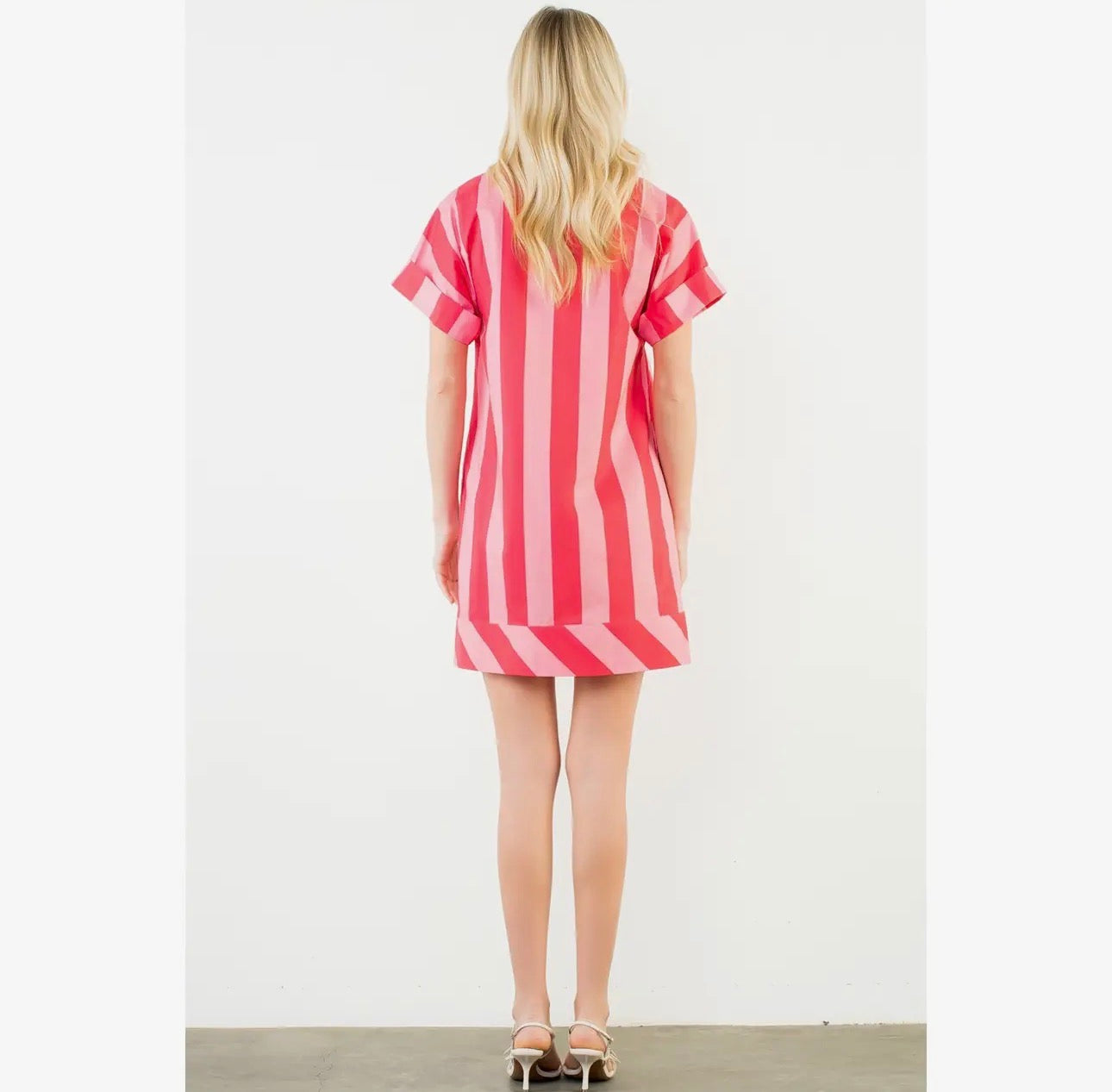 Stripe Mini Dress