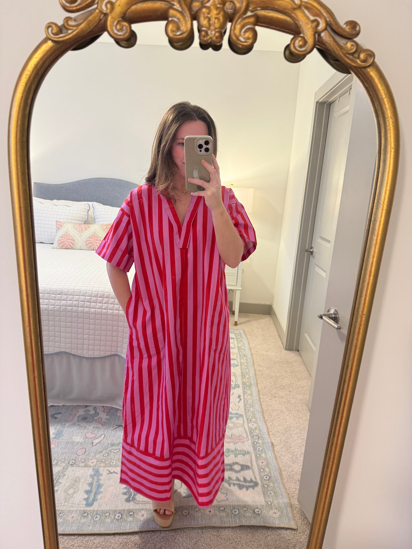 Red Stripe Maxi