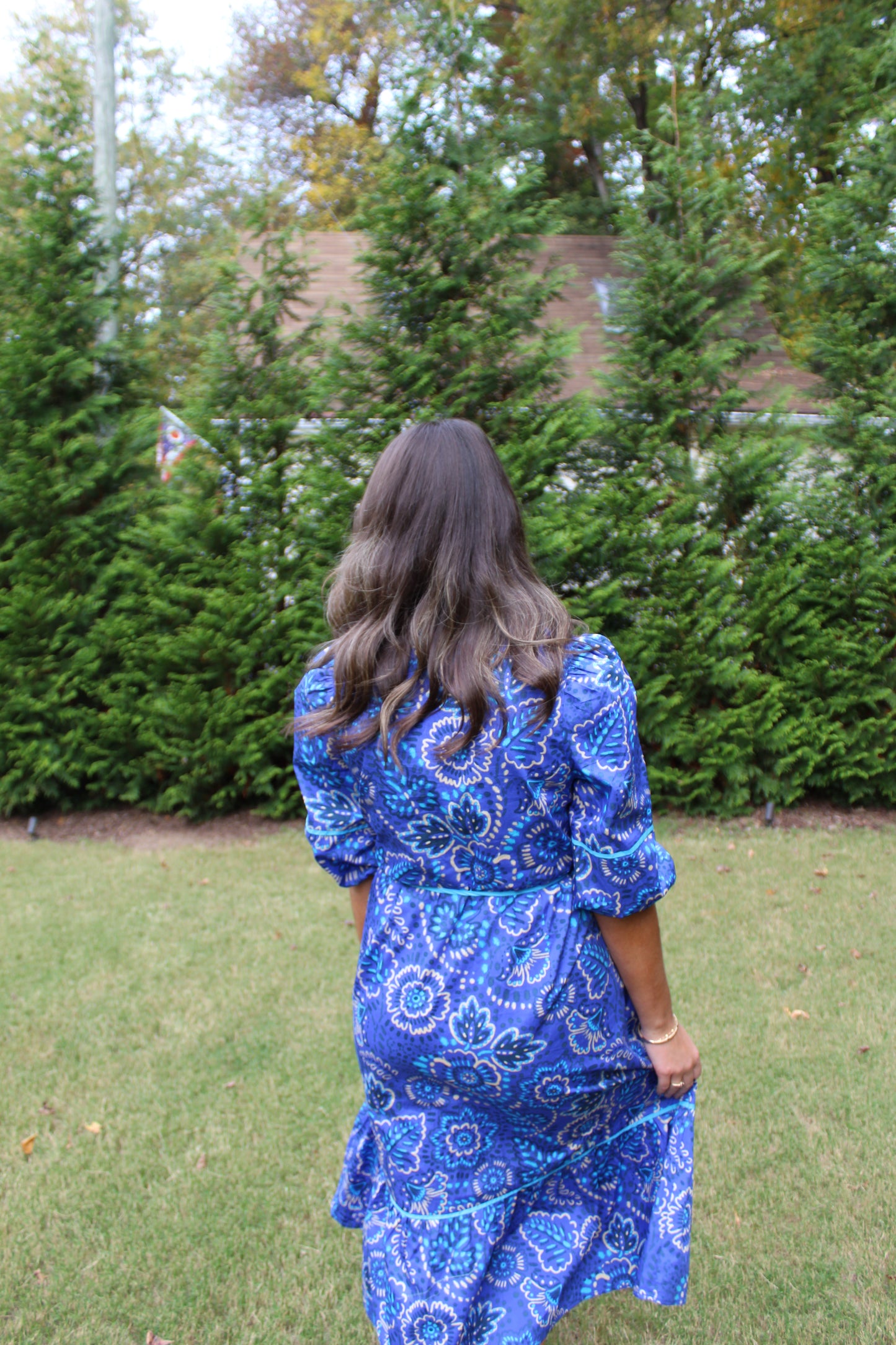 Laura Floral Midi Dress