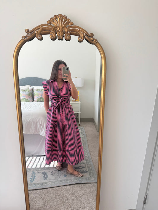 Brandy Midi- Navy