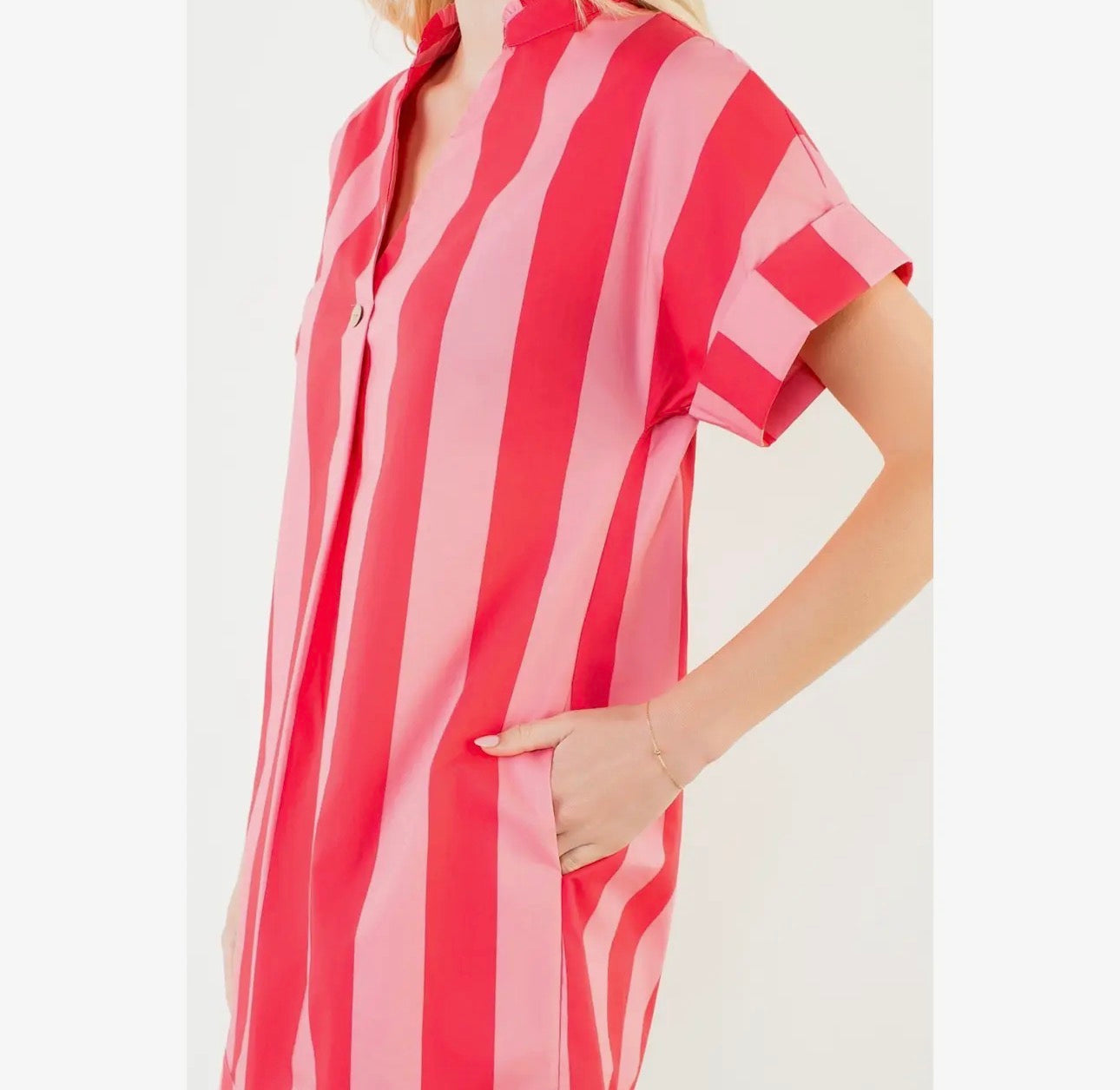Stripe Mini Dress