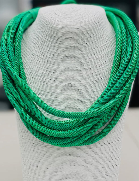 Slub 8-Strand Necklace