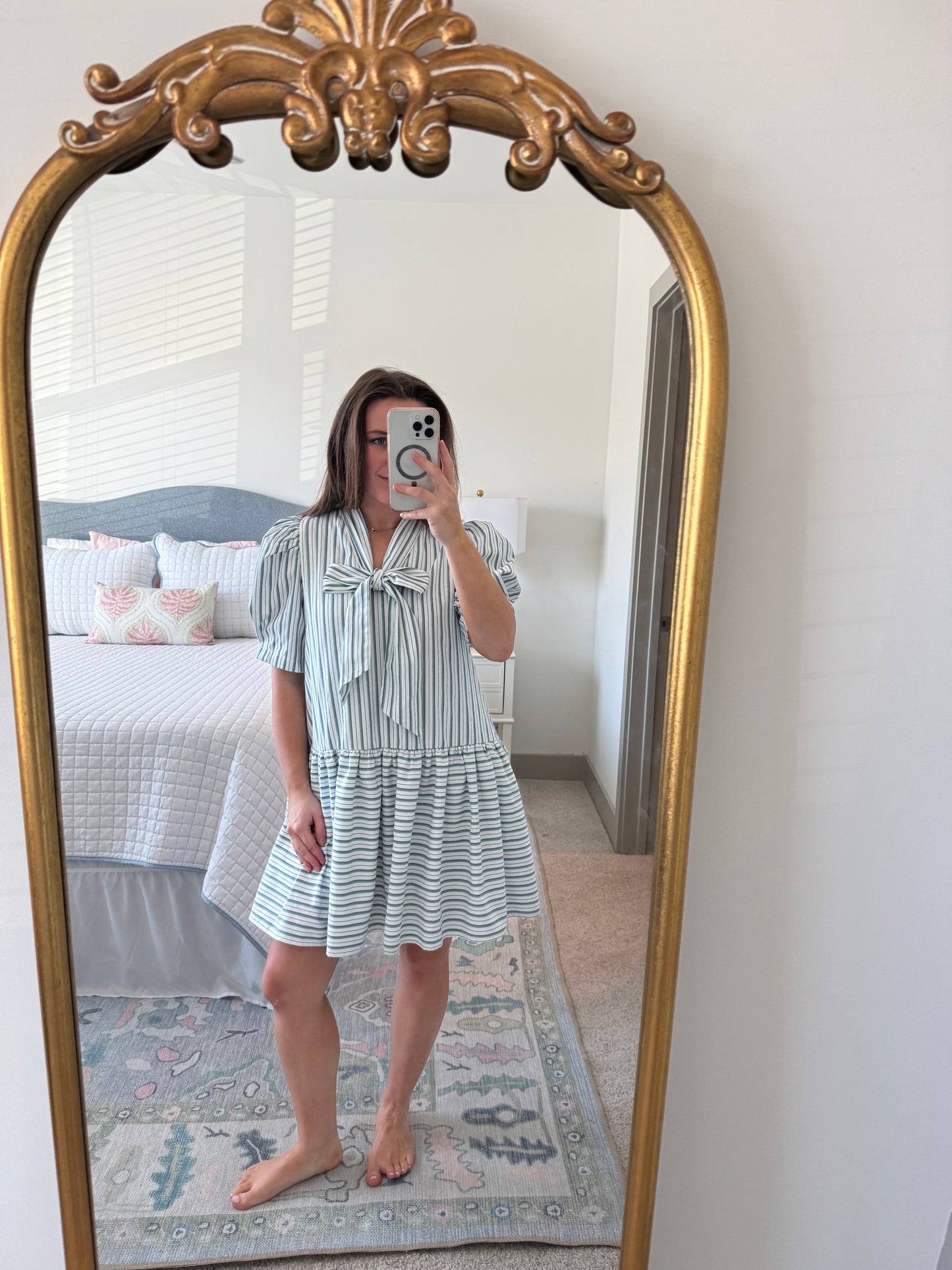 Blue Stripe Mini