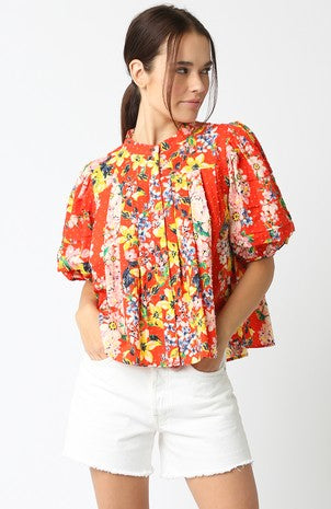Melina Floral Shirt