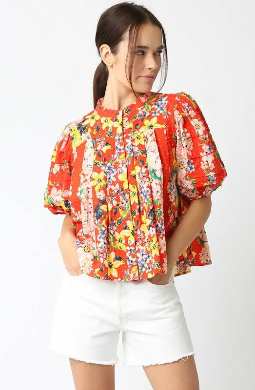 Melina Floral Shirt