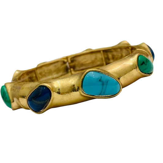 Vintage Faux Stone Bangle