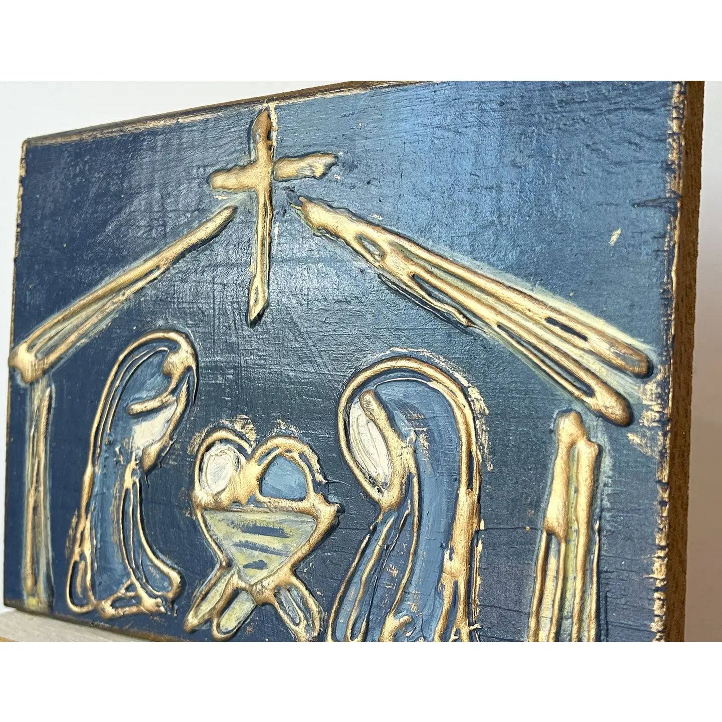 7x5 inch Navy Nativity