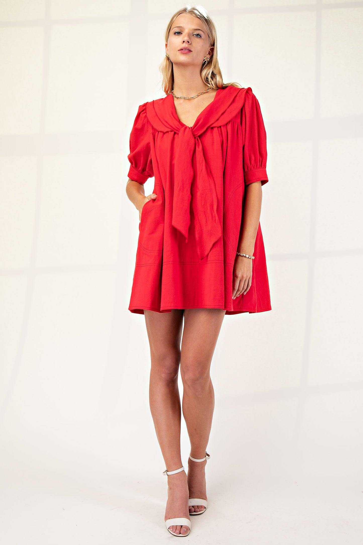 Sailor Mini Collar Dress